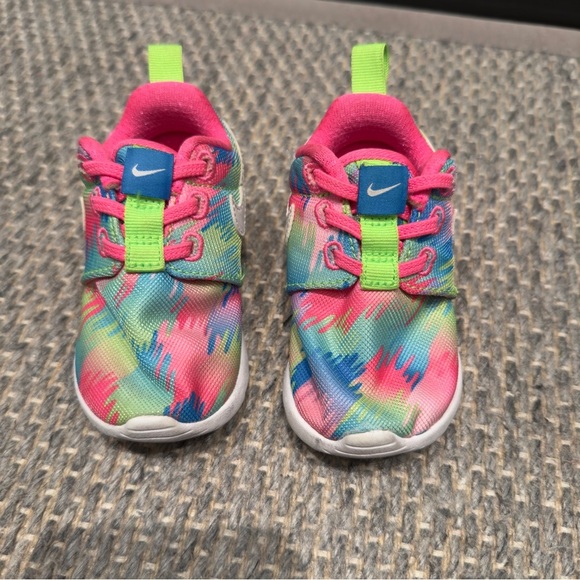NIKE Roshe One Print (TDV) Little Kids Style: 749354-607 Size: 4C - Picture 11 of 12